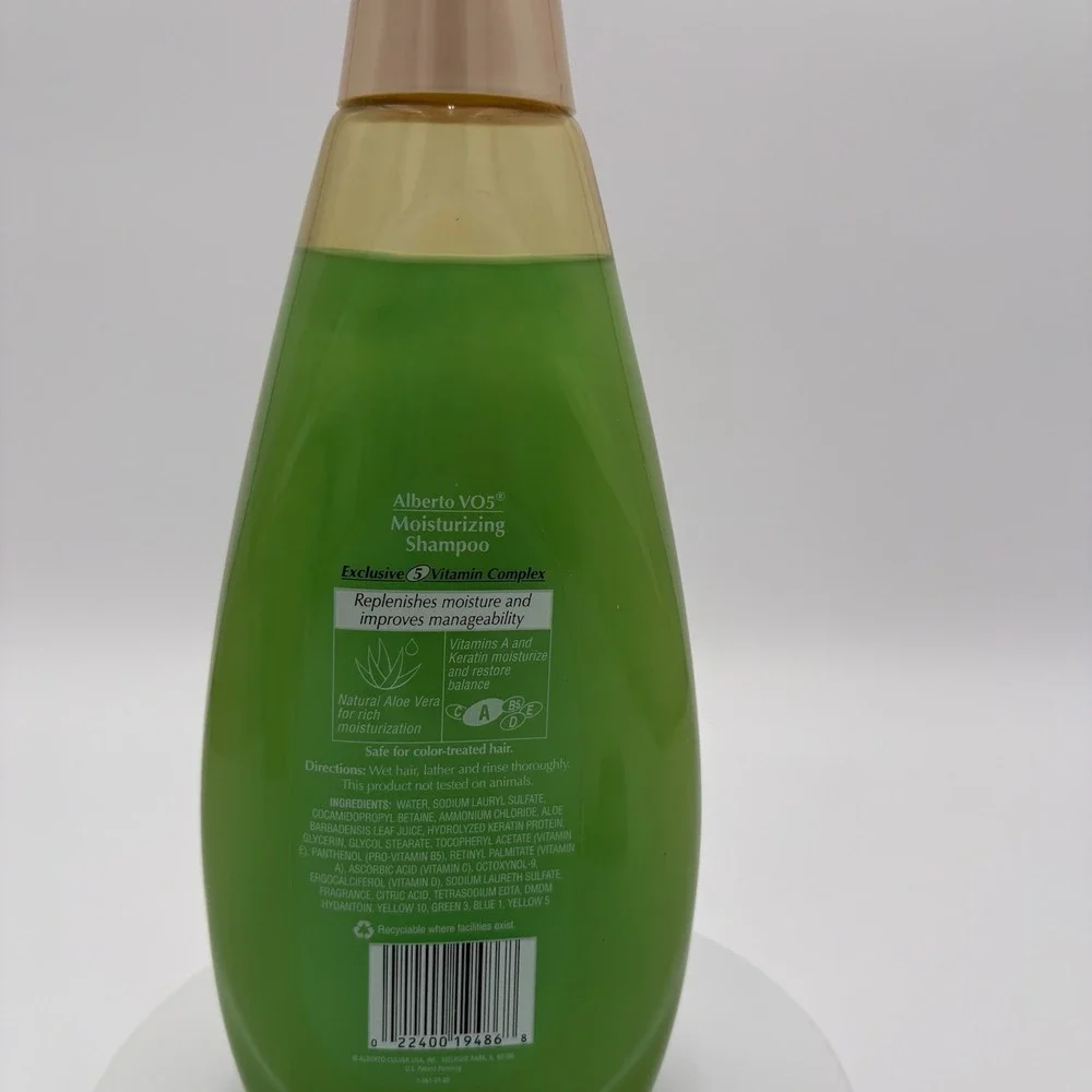 Vintage Alberto VO5 Moisturizing Shampoo NOS Extra 45% 21oz‎